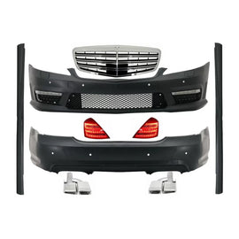 Completo restyling Body kit per Mercedes Classe S W221 LWB (2005-2009)