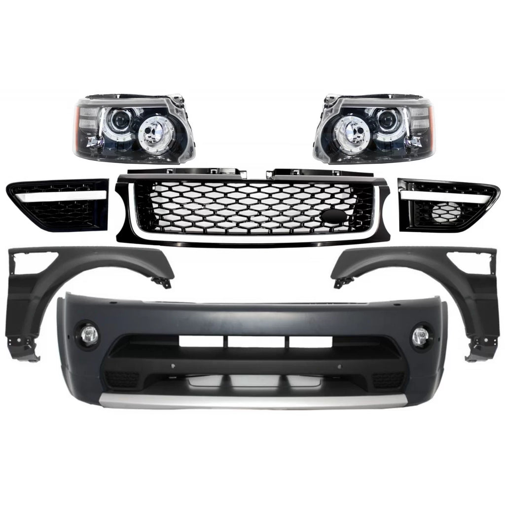 Completo restyling conversione gruppo per Land Range Rover Sport L320 (2005-2013) Autobiography design