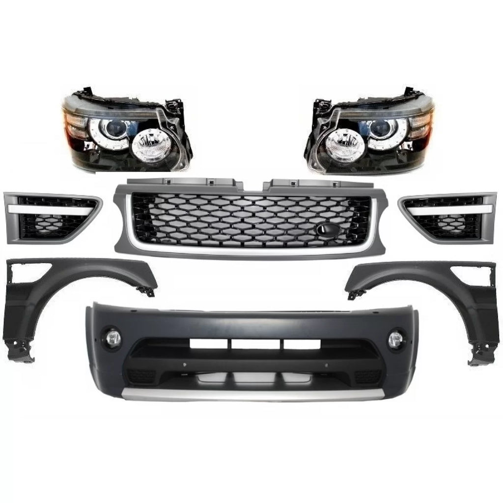 Completo restyling conversione gruppo per Land Range Rover Sport L320 (2005-2013) Autobiography design