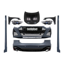 Carica l'immagine nel visualizzatore di Gallery, Completo largo Body kit per Audi A7 4G (2010-2014) conversione a 2020+ RS design