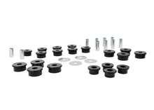 Kit boccole bracci longitudinali e barra Panhard posteriore Whiteline per Toyota Land Cruiser serie 80 e 105 — confezione completa