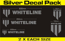 Kit adesivi argento Whiteline — confezione completa
