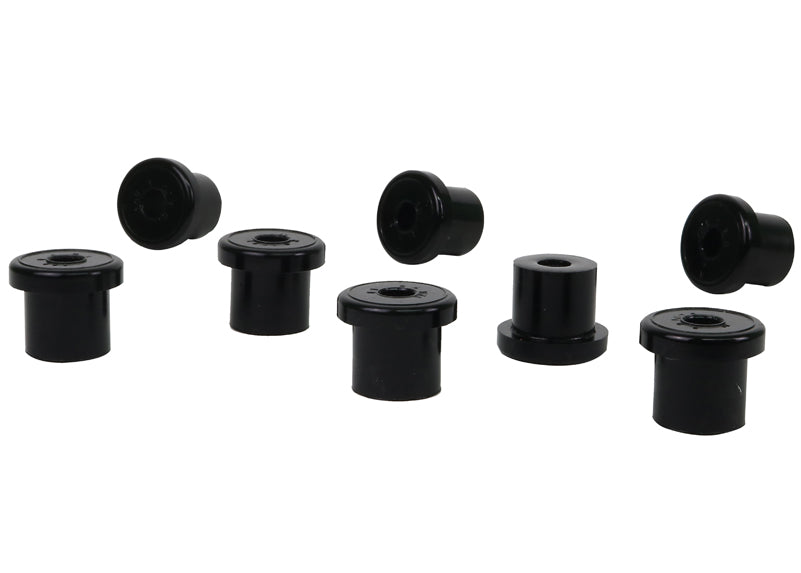 Boccole Whiteline balestra dell’asse posteriore, attacco posteriore occhiello e biscottino balestra per Ford Falcon/Fairlane XR-FGX incluse FPV e Mustang Classic — confezione completa