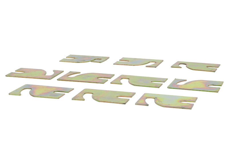 Spessori regolazione geometria sospensioni 1,5 mm Whiteline per Ford Falcon/Fairlane AU-FGX e FPV — confezione completa