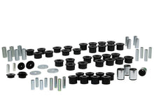 Kit boccole completo anteriore e posteriore Whiteline per Mazda MX-5 NA, NB — confezione completa