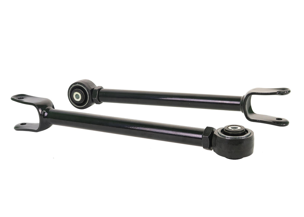 Bracci di controllo superiori anteriori regolabili con tirante filettato Whiteline per Jeep Wrangler JK — confezione completa
