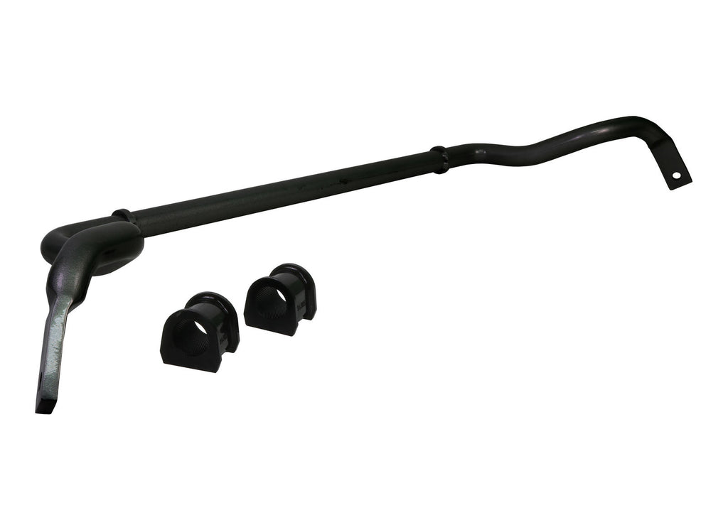 Barra antirollio anteriore 33 mm non regolabile Whiteline per Mitsubishi Triton MQ, MR e Pajero Sport — confezione completa