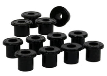 Kit boccole balestre posteriore — motori benzina 4 cilindri Whiteline per Nissan Navara D21, D22 trazione a due ruote motrici — confezione completa