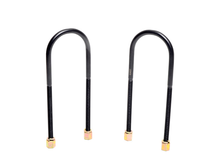 Cavallotti a U con profilo arrotondato diametro interno 85 mm lunghezza 270 mm M12 Whiteline per Ford Courier, Mazda serie B — confezione completa