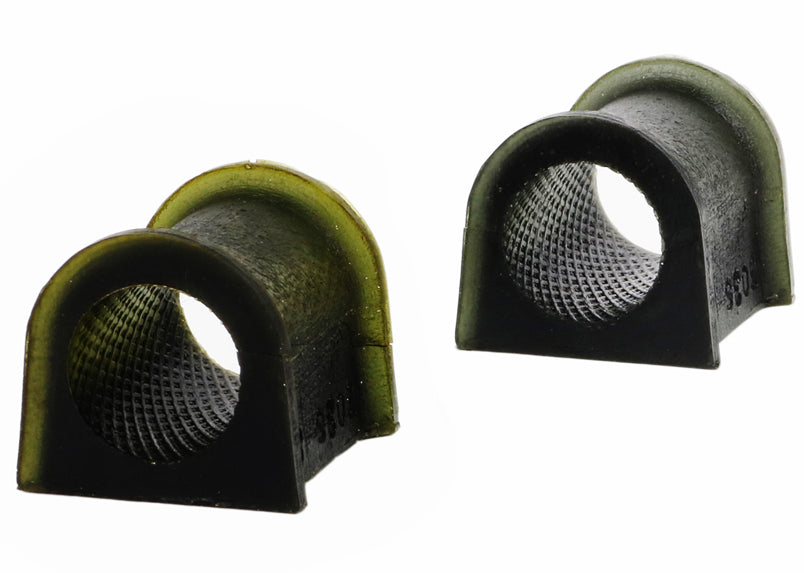Boccole Whiteline supporto barra antirollio dell’asse posteriore 20 mm per barre antirollio Whiteline — diametro esterno A 27 mm, lunghezza C 38,6 mm — confezione completa