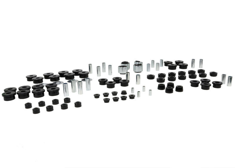 Kit boccole completo anteriore e posteriore Whiteline per Toyota Land Cruiser serie 80 e 105 — confezione completa