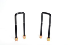 Cavallotti a U con profilo quadrato diametro interno 45 mm lunghezza 175 mm M12 Whiteline universali — confezione completa