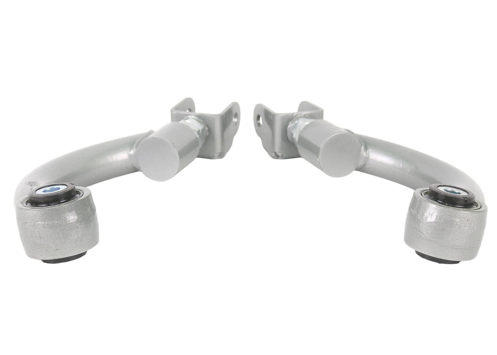 Bracci di campanatura superiori posteriori regolabili con tirante filettato Whiteline per Toyota Corolla e Yaris GR trazione integrale — confezione completa
