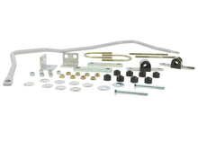Barra antirollio posteriore 18 mm non regolabile Whiteline per Ford Falcon/Fairlane XK-XY e Mustang classica — confezione completa