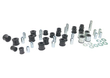 Kit boccole completo anteriore e posteriore Whiteline per Toyota Land Cruiser serie 100 IFS e Lexus LX470 — confezione completa