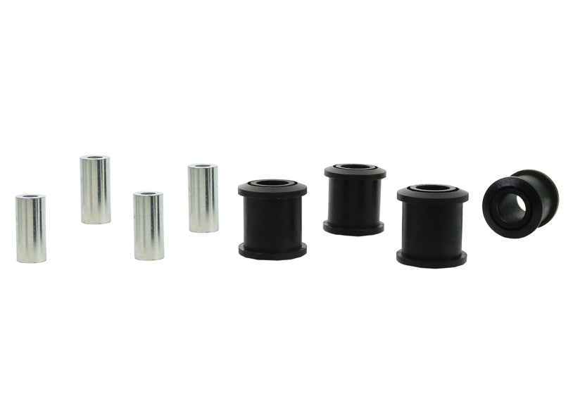 Boccole Whiteline braccio longitudinale superiore dell’asse posteriore per Jeep Wrangler JK, JL — confezione completa
