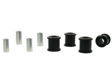 Boccole Whiteline braccio longitudinale superiore dell’asse posteriore per Jeep Wrangler JK, JL — confezione completa