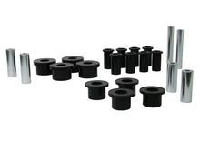 Kit boccole balestre posteriore Whiteline per Volkswagen Amarok 2H trazione a due ruote motrici/4Motion — confezione completa