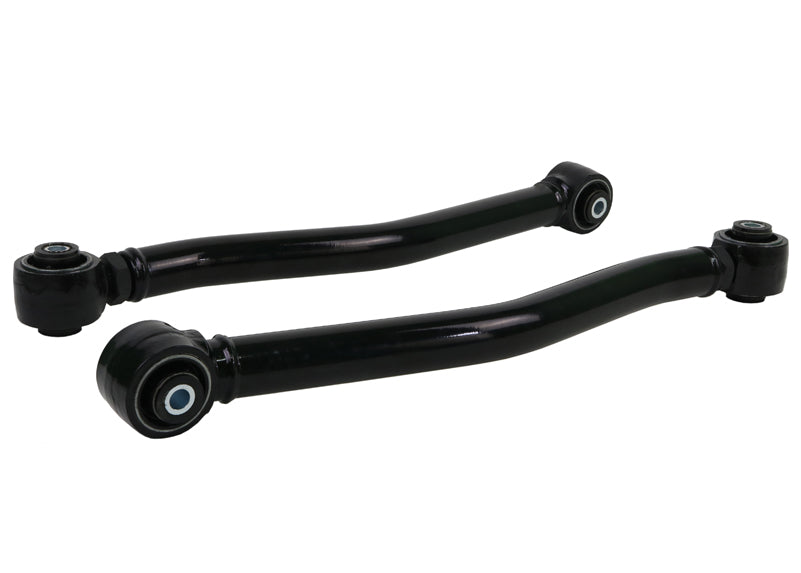 Bracci di controllo inferiori anteriori regolabili con tirante filettato Whiteline per Jeep Wrangler JK — confezione completa