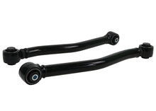 Bracci di controllo inferiori anteriori regolabili con tirante filettato Whiteline per Jeep Wrangler JK — confezione completa