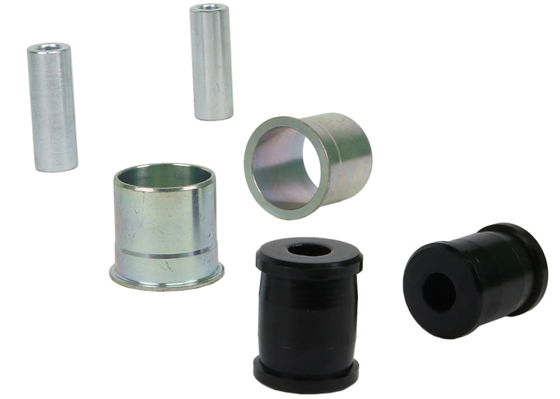 Due boccole, due gusci metallici e due tubi per braccio longitudinale inferiore Whiteline