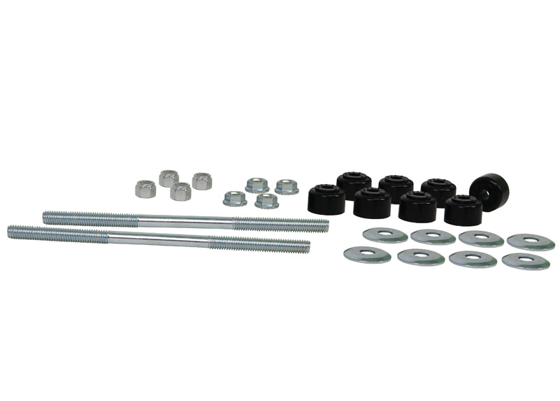 Biellette barra antirollio con boccole Whiteline 170 mm–200 mm universali — confezione completa