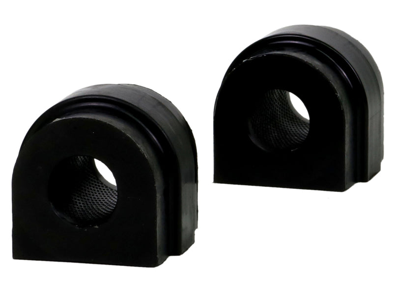 Boccole Whiteline supporto barra antirollio dell’asse posteriore 20 mm per barre antirollio Whiteline — diametro esterno A 42 mm, lunghezza C 46,7 mm — confezione completa