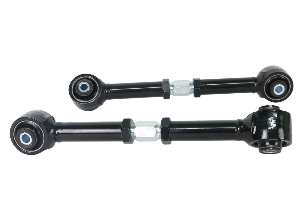 Bracci longitudinali superiori posteriori con tirante filettato Whiteline per Toyota Land Cruiser serie 300 — confezione completa