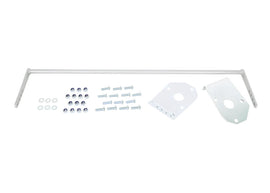 Barra antirollio posteriore 18 mm regolabile in 2 posizioni Whiteline per Renault Megane III e Megane CC — barra con staffe e minuteria