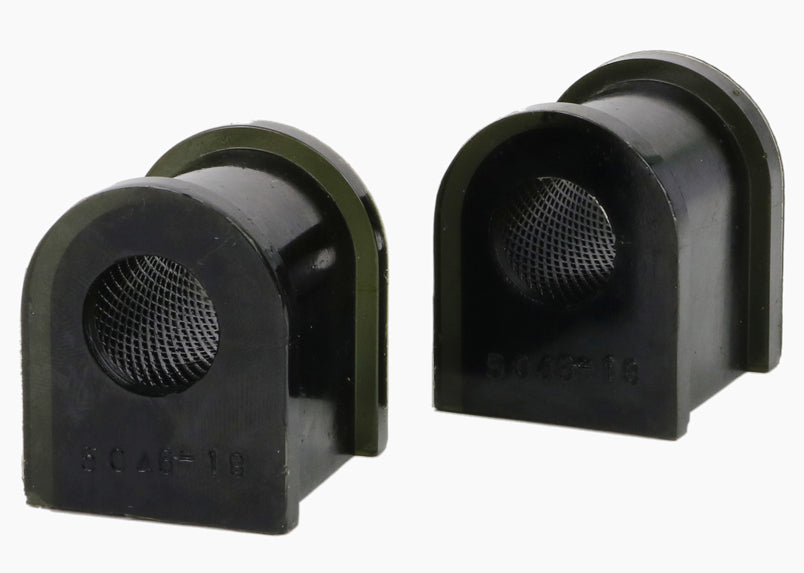 Boccole Whiteline supporto barra antirollio dell’asse posteriore 18 mm per barre antirollio Whiteline — diametro esterno A 42 mm, lunghezza C 40,0 mm — confezione completa