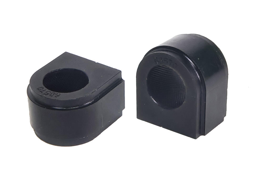 Due boccole nere per supporto barra antirollio anteriore Whiteline da 32 mm