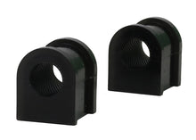 Boccole Whiteline supporto barra antirollio dell’asse posteriore 18 mm per barre antirollio Whiteline — diametro esterno A 35,5 mm, lunghezza C 33,9 mm — confezione completa