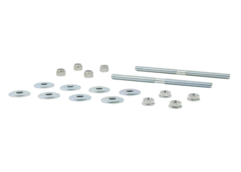 Biellette barra antirollio senza boccole Whiteline 130 mm–160 mm universali — confezione completa