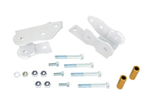 Staffe di riposizionamento braccio inferiore posteriore Whiteline per Ford Mustang S197 — confezione completa