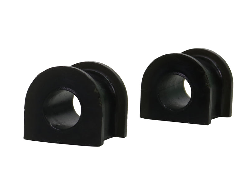 Due boccole nere per supporto barra antirollio Whiteline da 19 mm