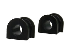 Due boccole nere per supporto barra antirollio Whiteline da 19 mm