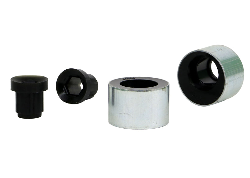 Kit boccole interne posteriori a offset singolo per braccio inferiore anteriore Whiteline — 2 boccole con guscio e 2 boccole piccole