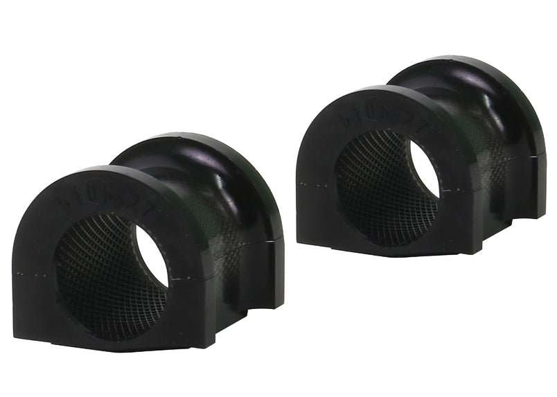 Boccole Whiteline supporto barra antirollio dell’asse anteriore 27 mm per barre antirollio Whiteline — diametro esterno A 34,2 mm, lunghezza C 38,7 mm — confezione completa