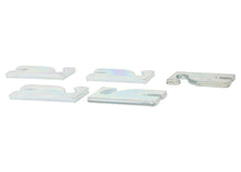 Spessori regolazione geometria sospensioni 6,0 mm Whiteline per Ford Falcon/Fairlane AU-FGX e FPV — confezione completa