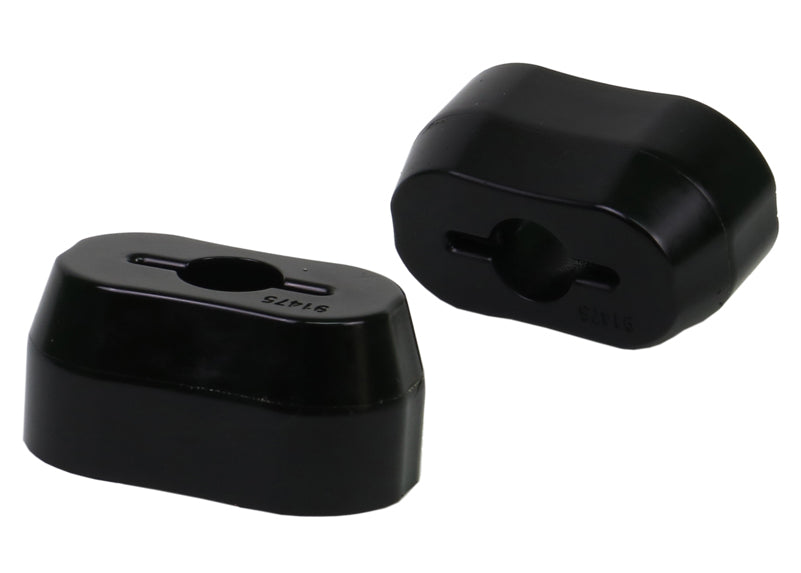 Boccole Whiteline supporto motore inferiore dell’asse anteriore per Hyundai e Kia — diametri esterni AI 76,3 mm e AII 44,5 mm, lunghezza C 37,0 mm — confezione completa