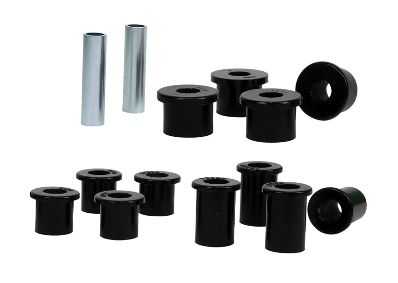 Kit boccole balestre posteriore Whiteline per Toyota HiLux 2005 in poi e Foton Tunland — confezione completa