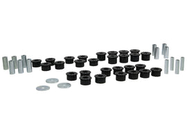 Kit boccole bracci sospensione posteriore Whiteline per Mazda MX-5 NA, NB — confezione completa