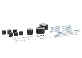 Kit abbassamento differenziale anteriore Whiteline con distanziali, bulloni e rondelle