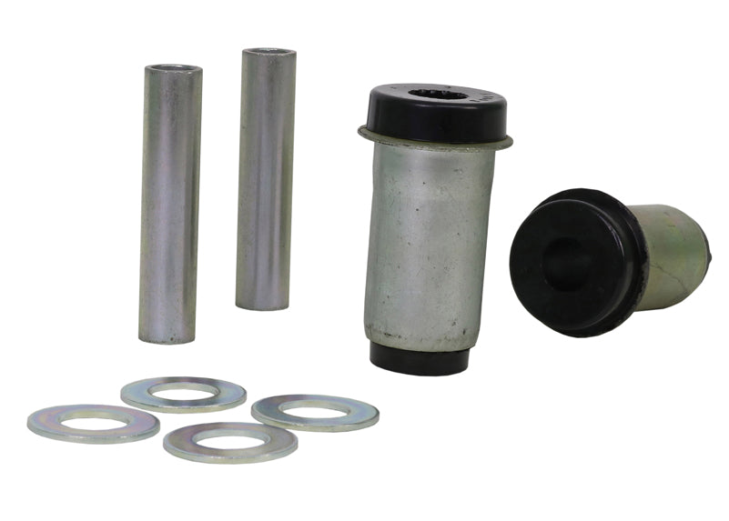 Boccole Whiteline braccio sospensione inferiore dell’asse anteriore, attacco interno per Ford Cortina TE, TF — versione ricambio, diametri esterni AI 38,6 mm e AII 37,6 mm, lunghezza C 86,9 mm — confezione completa
