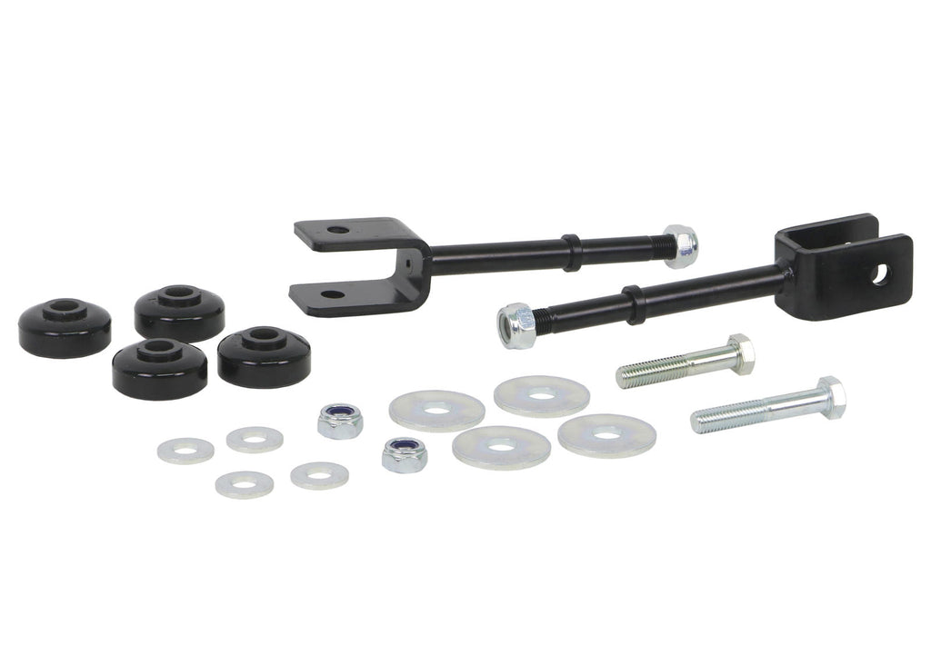 Biellette barra antirollio posteriore Whiteline 195 mm per Toyota Land Cruiser serie 200 — confezione completa
