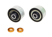 Kit boccole eccentriche caster e anti-lift braccio inferiore anteriore in alluminio, attacco interno posteriore, Whiteline per Hyundai i30 N PD e Kona OS — confezione completa