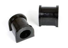 Due boccole nere con flangia per supporto barra antirollio Whiteline da 25 mm