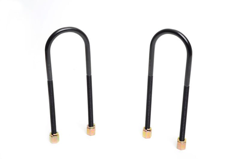 Cavallotti a U con profilo arrotondato diametro interno 75 mm lunghezza 270 mm M12 Whiteline per Chrysler Valiant, Valiant Charger, Galant e Lancer — confezione completa