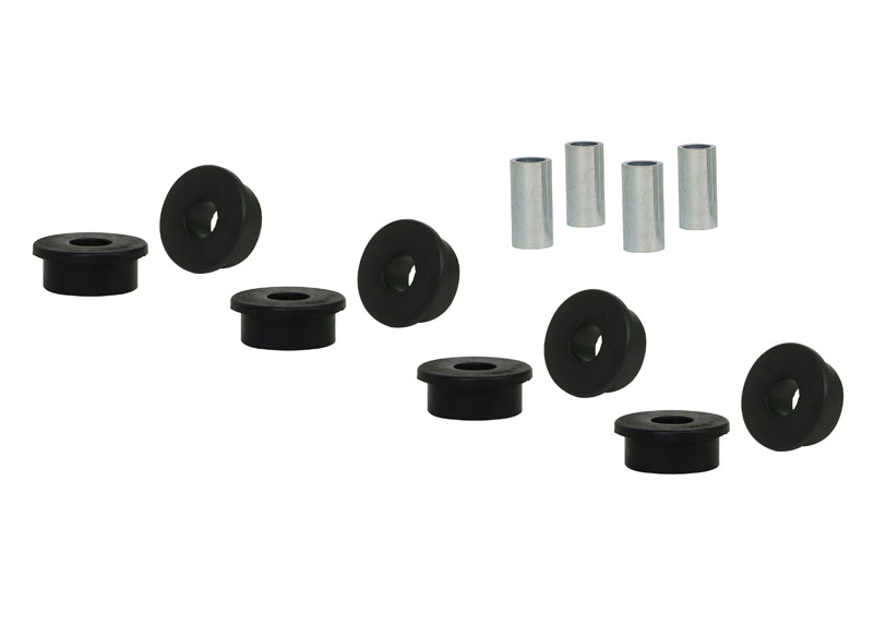 Boccole Whiteline braccio longitudinale orientato in avanti dell’asse anteriore, attacco lato differenziale per Land Rover Defender e Range Rover Classic — confezione completa