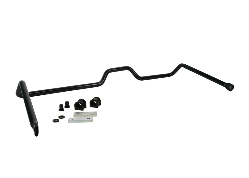 Barra antirollio posteriore 27 mm non regolabile Whiteline per Toyota Land Cruiser serie 80 — confezione completa